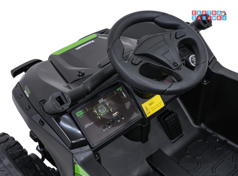 Buggy Kawasaki Teryx KRX1000 na akumulator - czarny, 4x4, 2x45W i 2x20W 24V/5Ah, pilot, EVA, ekoskóra, pokrowiec [JS330]