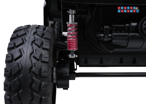Buggy RTR Monster Speed 4x4 na akumulator - biały, 2x300W 2x45W 24V/14Ah, do 16 km/h, pilot, EVA, LED, pokrowiec [SX2928]