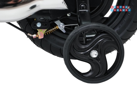 Motor BMW R18 na akumulator - czerwony, 200W 24V/7Ah, silnik bezszczotkowy, koła pompowane, kółka boczne, ekoksóra, BT [SX8628]