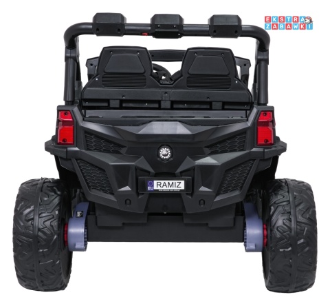 Buggy Observer na akumulator - różowy, 4x200W 24V/7Ah, EVA, LED, ekoskóra, pilot, Bluetooth [BBH-037]