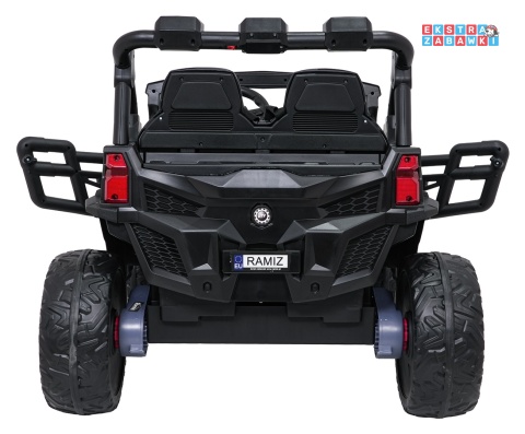 Buggy Observer na akumulator - różowy, 4x200W 24V/7Ah, EVA, LED, ekoskóra, pilot, Bluetooth [BBH-037]