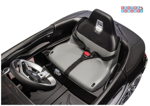 BMW i4 JE1009 na akumulator - czarny, 4x45W 12V/7Ah, pilot, EVA, ekoskóra, pas, LED, BT [29011]