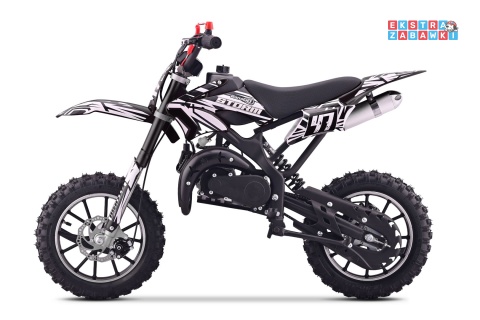 [outlet] Motocykl spalinowy STORM 49CC - czarny jednocylindrowy dwusuwowy [DB701SE]