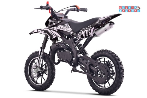 [outlet] Motocykl spalinowy STORM 49CC - czarny jednocylindrowy dwusuwowy [DB701SE]