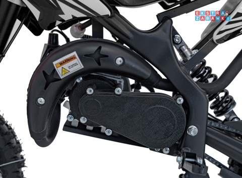 [outlet] Motocykl spalinowy STORM 49CC - czarny jednocylindrowy dwusuwowy [DB701SE]