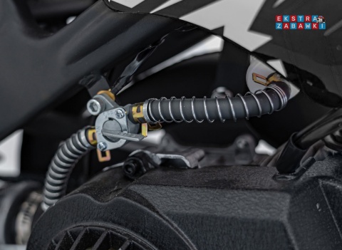 [outlet] Motocykl spalinowy STORM 49CC - czarny jednocylindrowy dwusuwowy [DB701SE]