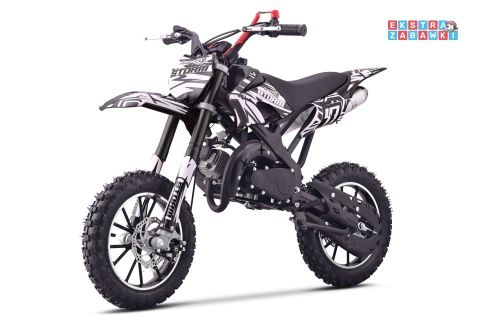 [outlet] Motocykl spalinowy STORM 49CC - czarny jednocylindrowy dwusuwowy [DB701SE]