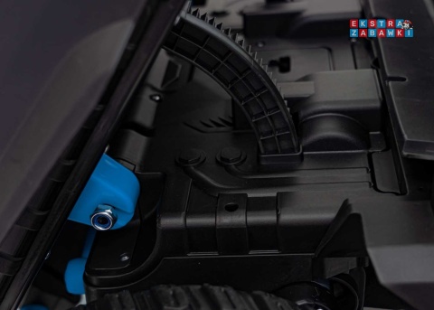 HC-307 Pojazd Farmer Truck UTV Racing na akumulator 4x4 - niebieski, 4x75W 24V/7Ah, ekoskóra, EVA, USB, Pasy, LED [HC-307]