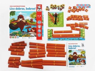 Kapitan Nauka - Licz dobrze, bobrze! matematyczna gra edukacyjna [GR0673]