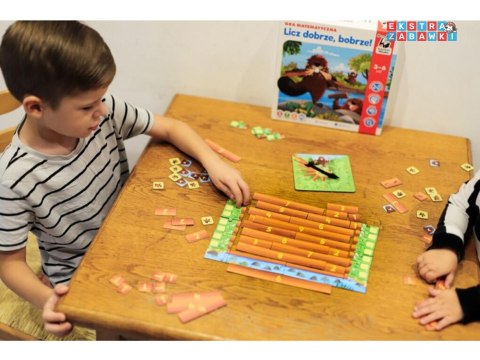 Kapitan Nauka - Licz dobrze, bobrze! matematyczna gra edukacyjna [GR0673]