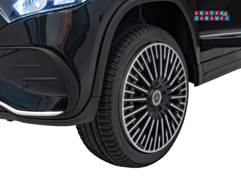 Mercedes Benz EQA 250 na akumulator - czarny, 4x35W 12V/10Ah, ekoskóra, EVA, LED, Bluetooth, pilot - [XMX-625]