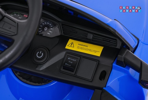 Audi SQ8 4x4 na akumulator - niebieski, 4x35W 12V/9Ah, pilot, EVA, LED, ekoskóra, pas, panel muzyczny [HZB-SQ8]