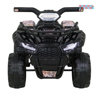 Quad Storm na akumulator - czarny, 1x25W 6V/4.5Ah, radio, MP3, USB, LED [JS320]