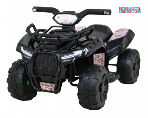 Quad Storm na akumulator - czarny, 1x25W 6V/4.5Ah, radio, MP3, USB, LED [JS320]