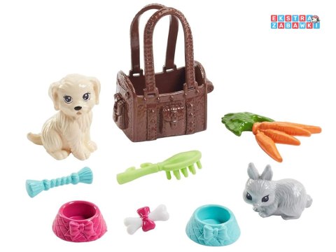 Mattel Barbie lalka ze zwierzątkami - zestaw z akcesoriami [ZA6706]