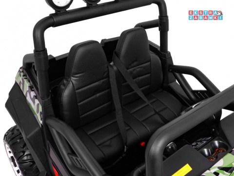 Quad ATV Desert na akumulator - moro, 4x45W 12V/10Ah, pilot, kluczyki, ekoskóra, EVA, LED, panel audio [XMX-607]
