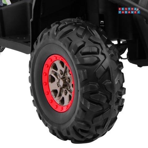 Quad ATV Desert na akumulator - moro, 4x45W 12V/10Ah, pilot, kluczyki, ekoskóra, EVA, LED, panel audio [XMX-607]