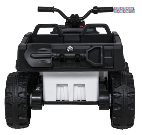 Quad Sport TX ATV na akumulator - biały, 4x35W 24V/7Ah, pilot, EVA, ekoskóra, Bluetooth [HL699]