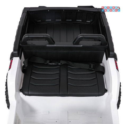 Quad Sport TX ATV na akumulator - biały, 4x35W 24V/7Ah, pilot, EVA, ekoskóra, Bluetooth [HL699]