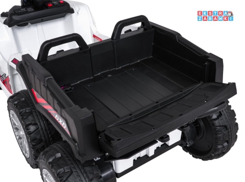 Quad Sport TX ATV na akumulator - biały, 4x35W 24V/7Ah, pilot, EVA, ekoskóra, Bluetooth [HL699]