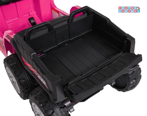 Quad Sport TX ATV na akumulator - różowy, 4x35W 24V/7Ah, pilot, EVA, ekoskóra, Bluetooth [HL699]