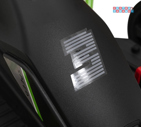 Gokart Fast 3 z driftem na akumulator - czarny, 2x150W 24V/14Ah, radio, LED, pasy, EVA, BT [BDM0933]