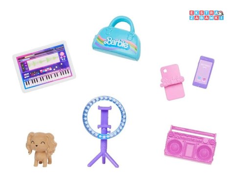 Mattel lalka Barbie Dream Besties Brooklyn z akcesoriami [ZA6700]