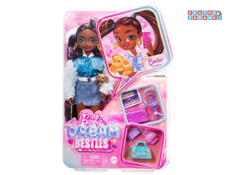 Mattel lalka Barbie Dream Besties Brooklyn z akcesoriami [ZA6700]