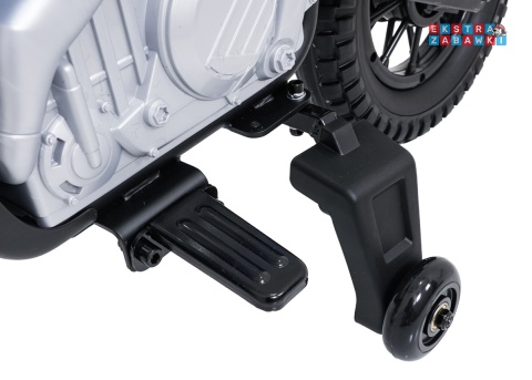 Motor HONDA CFR450R na akumulator - czerwony, 1x35W 12V/7Ah, EVA, amortyzator z tyłu, ekoskóra, manetka gazu [A9903]