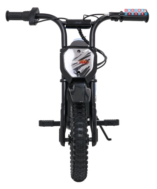 Motorek SHARK na akumulator - niebieski, 1x150W 12V/4Ah Li-ion, do 15km/h, pompowane opony, hamulec bębnowy [HP02E]