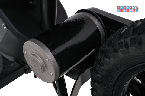 Motorek SHARK na akumulator - niebieski, 1x150W 12V/4Ah Li-ion, do 15km/h, pompowane opony, hamulec bębnowy [HP02E]
