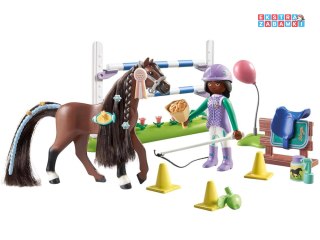Playmobil klocki 67 elementów Horses Of Waterfall - Zoe i koń Blaze [ZA6713]