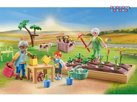Playmobil klocki 69 elementów ogródek warzywny u dziadków farma Country [ZA6714]