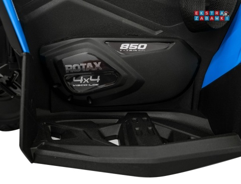 Quad Maverick ATV na akumulator - niebieski, 2x200W 24V/5Ah, EVA, ekoskóra, LED, pokrowiec [DK-CA002]