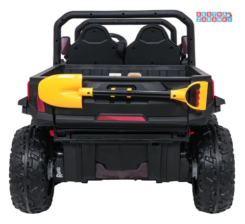 Farmer Truck X-POWER na akumulator - czerwony, 4x200W 24V7Ah, elektryczny kiper, pilot, Bluetooth, LED, EVA [XB-1038A]