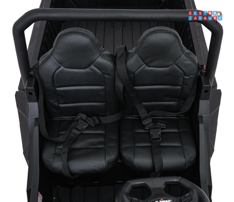 Farmer Truck X-POWER na akumulator - czerwony, 4x200W 24V7Ah, elektryczny kiper, pilot, Bluetooth, LED, EVA [XB-1038A]