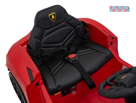 Lamborghini Revuelto na akumulator - czerwony, 4x4, 2x45W i 2x35W, 12V/9Ah, pilot, ekoskóra, EVA [QLS-8603]