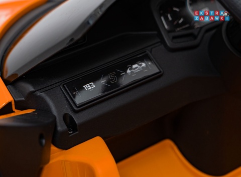 Lamborghini Revuelto na akumulator - pomarańczowy, 4x4, 2x45W i 2x35W, 12V/9Ah, pilot, ekoskóra, EVA [QLS-8603]