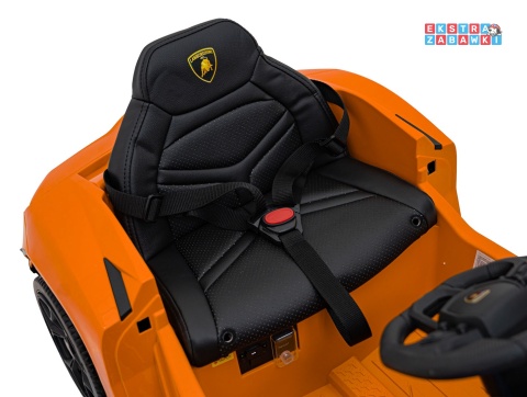 Lamborghini Revuelto na akumulator - pomarańczowy, 4x4, 2x45W i 2x35W, 12V/9Ah, pilot, ekoskóra, EVA [QLS-8603]