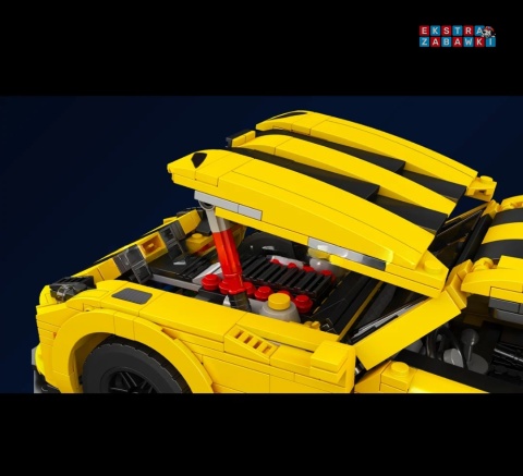 [10046S] Klocki 1373 el. Konstrukcyjne pojazd Dodge Viper Mould King [S]