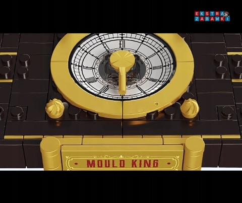 [10085] Mould king 885 el. klocki konstrukcyjne statek w butelce