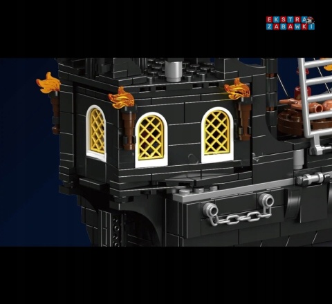 [10195] Mould king 932 el. statek piracki Black Pearl klocki konstrukcyjne