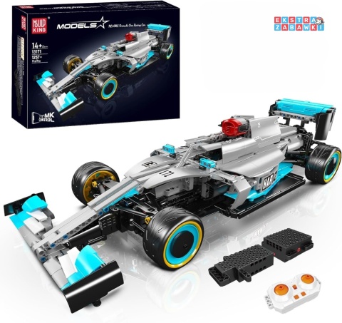 [13171] Klocki 1257 el. konstrukcyjne autko wyścigowe formuła Mould King