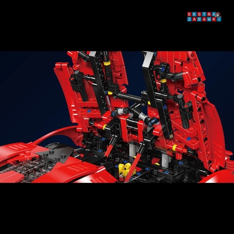 [13190] Mould king 4070 el. Super samochód Lykan HyperSport RC klocki Technic