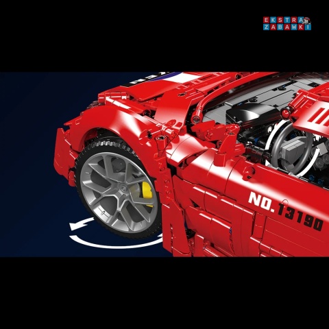 [13190] Mould king 4070 el. Super samochód Lykan HyperSport RC klocki Technic