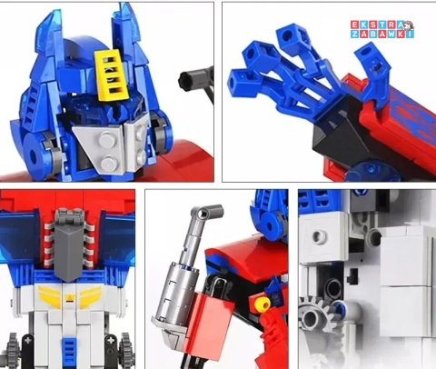 [15036] Mould king 678 el. Zdalnie sterowany robot Prime klocki konstrukcyjne
