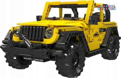 [15058] Mould king 746 el. Samochód Wrangler Pull Back klocki konstrukcyjne