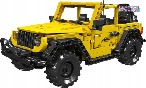 [15058] Mould king 746 el. Samochód Wrangler Pull Back klocki konstrukcyjne
