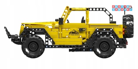 [15058] Mould king 746 el. Samochód Wrangler Pull Back klocki konstrukcyjne