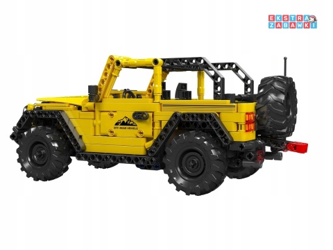 [15058] Mould king 746 el. Samochód Wrangler Pull Back klocki konstrukcyjne